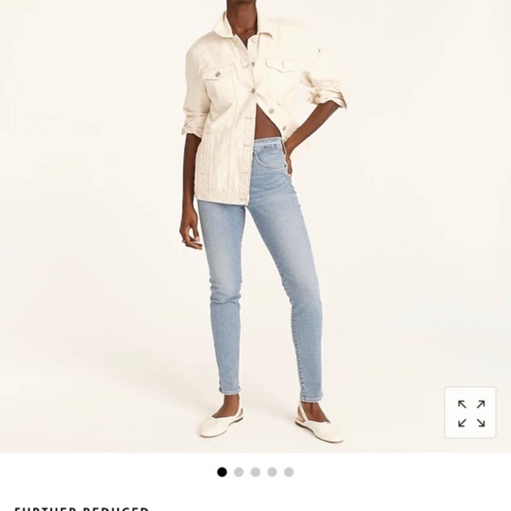 NWT J.Crew 9" mid-rise vintage slim-straight jean in Tilda wash Sizes 26/27/28
